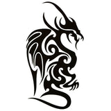 Tatouage éphémère dragon tribal tatouage temporaire faux tatouages tatoo tattoo-ephemere