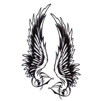 Tatouage éphémère ailes d'ange Tatouage ephemere
