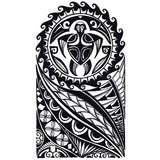 Tatouage éphémère maori tortue Tatouage ephemere
