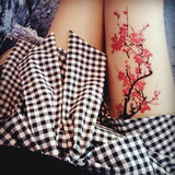 tatoo ephemere fleur de cerisier tatouage éphémère tatouage temporaire faux tatouages tattoo-ephemere