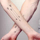 tatouages ephemeres fleches noires tatouage éphémère temporaire faux tatoo Tattoo-Ephemere